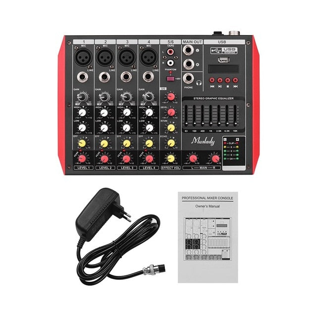 Muslady™ D6 Portable Mixing Console (50% OFF)