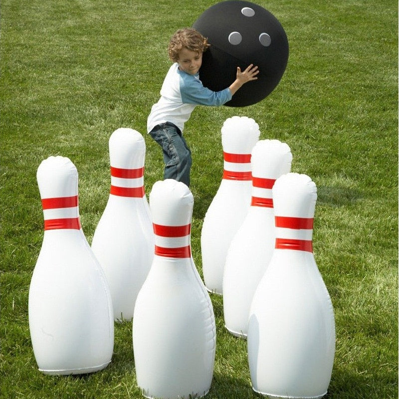 Blow up Bowling Ball game