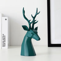 Elegant Deer Head Figurine