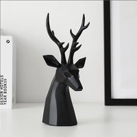 Elegant Deer Head Figurine