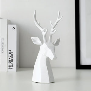 Elegant Deer Head Figurine