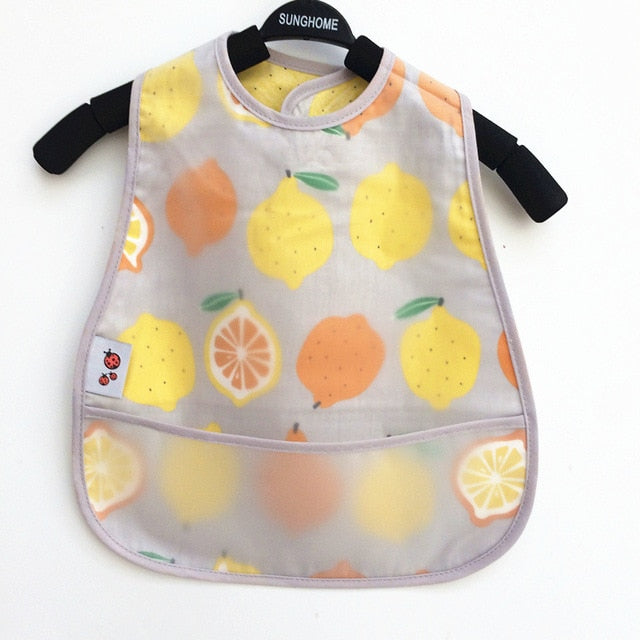 Adjustable Waterproof Baby Bibs with Patterns