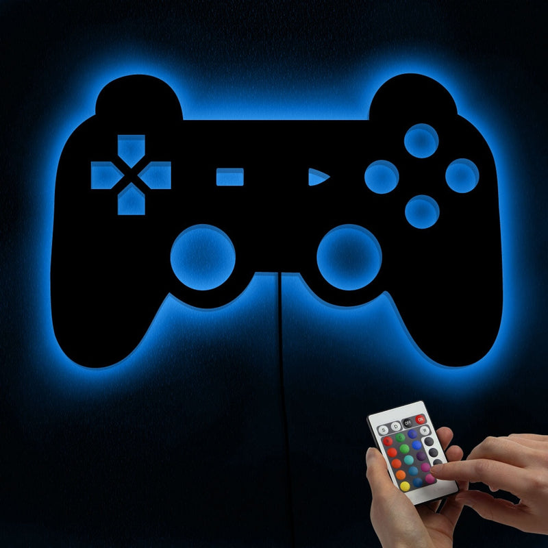 Gamepad Controller Wall Mirror With LED Backlight (50% OFF)